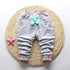 New Spring 100% cotton High-quality Cute Butterfly Embroidery Pattern Baby Girls Pants For 0-3 year Baby Girl