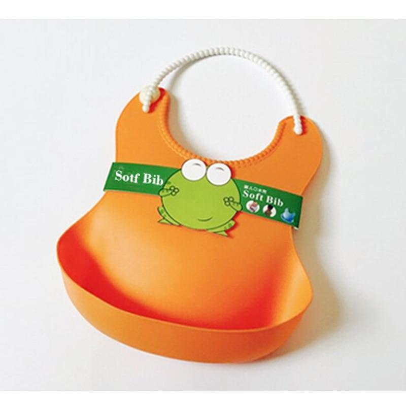 Modern Baby Plastic Bibs Waterproof Lunch Bibs for Boys & Girls Infants Silicone Feeding Baby Saliva Waterproof Aprons for Baby