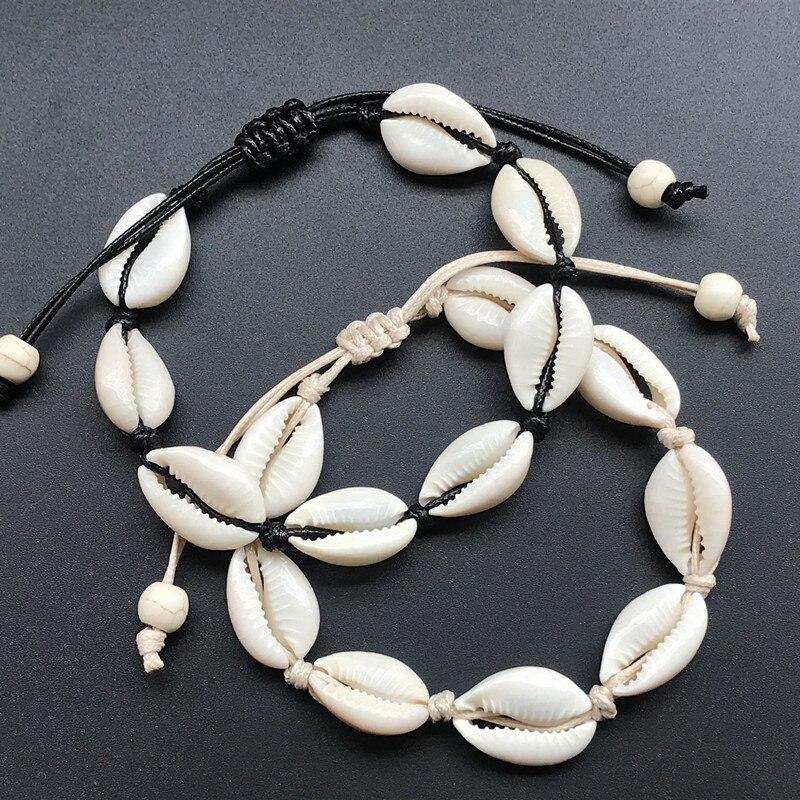 Handmade Shell Anklets for Women Foot Jewelry Bracelet ankle strap Bohemian Accessories shell anklets