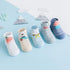 Anti Slip 5 Pairs Cute Cartoon Mesh Thin Soft Cotton Socks For Newborns Baby Girls And Boys