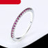 Diamond Wedding Ring For Women In Classical Multicolor Mini Cubic Zirconia Rose Gold Style Color Cubic Zirconia Jewelry