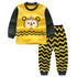 Modern Luxury Baby Boy Clothes Cotton Clothing Sets Cartoon Long-sleeved T-shirt Pants Infant Clothes 2pcs Ste For Boys and Girls Kids