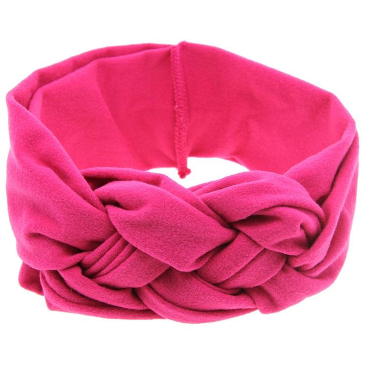 Modern Luxury Handmade Hair Band Headband Bow Hairbands Knot Kids Turban For Girls