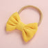 Baby Headband Bow Headbands For Girl Corduroy Head Band Thin Nylon Hairband Newborn Kids Hair Accessories Bow For Kids