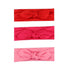 Modern 3Pcs Set Elastic Baby Headband Cute Bow Knot Kids Hair Bands For Newborn Baby Girl