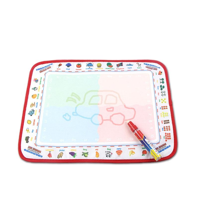 Baby Kids Drawing Water CDarpet with Magic Pen Doodle Painting Picture Water Drawing Play Mat in Drawing Toys Board Gift