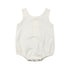 Modern Retro Summer Newborn Baby Girl / Boy Sleeveless Button Bodysuit Outfits Set Romper In elegant Deisgn