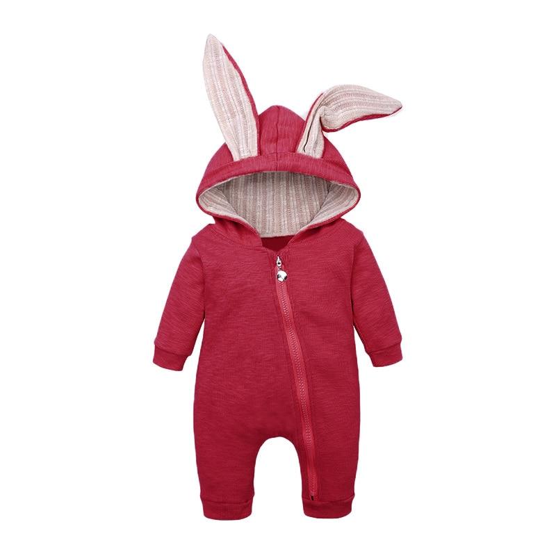 Infant Clothing Baby Boys Clothes Newborn Baby Rompers For Baby Girls Jumpsuit Halloween Baby Costume In Rabbit Style