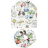 Modern Cartoon Cotton Baby Hat Winter Baby Girls Hat Newborn Boys Hats Kids Cap Scarf Set Children Beanies For Kids With Scarf