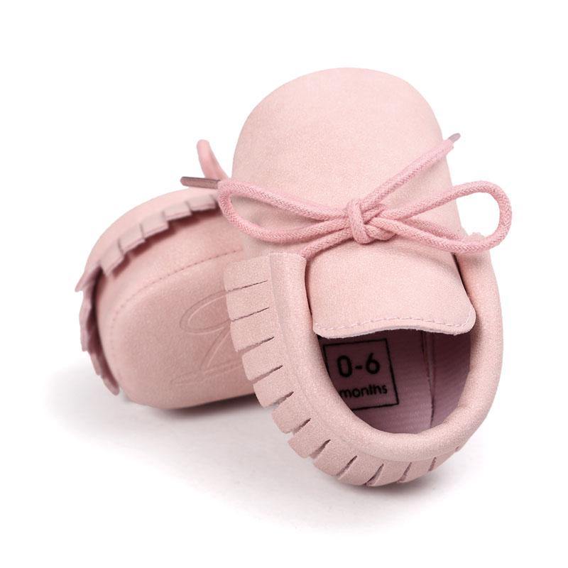 Autumn/Spring Baby Shoe Newborn Boys Girls PU Leather First Walkers Baby Shoes 0-18M