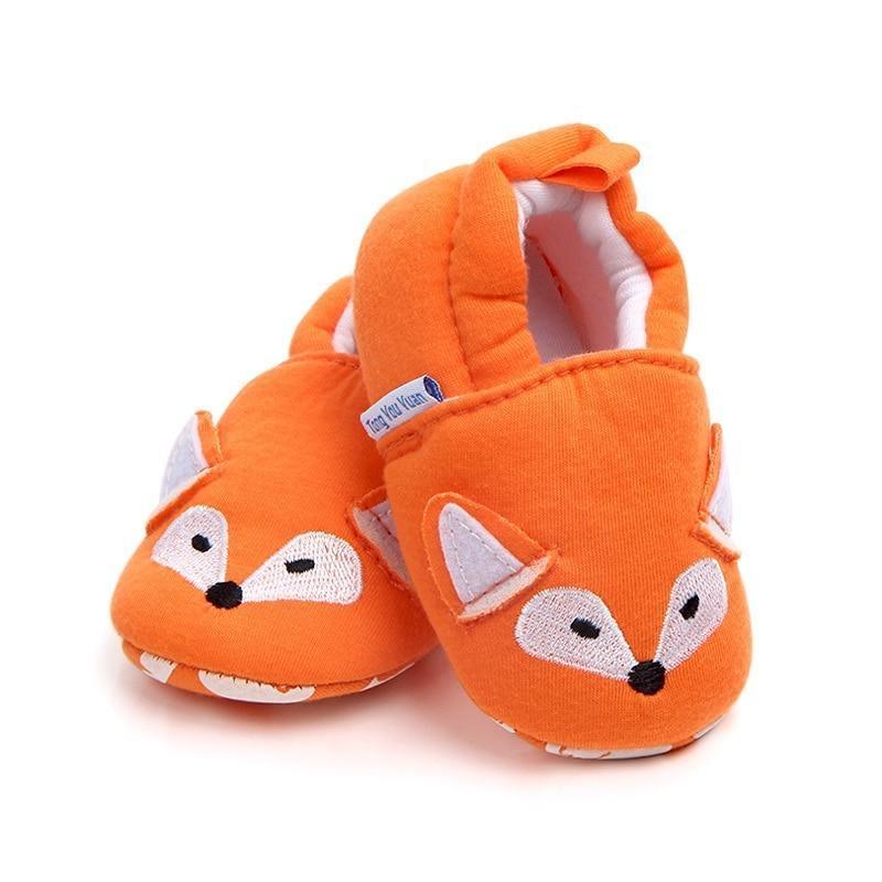 Newborn Baby First Walker Girls Boy Shoes Cartoon Animals Cotton Shoe Toddler Soft Sole Anti-slip Infant Shoes