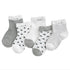 5 Pairs Pack  Children's Summer Mesh Socks Ultra-thin Breathable With Stars Moon Print For Boys And Girls