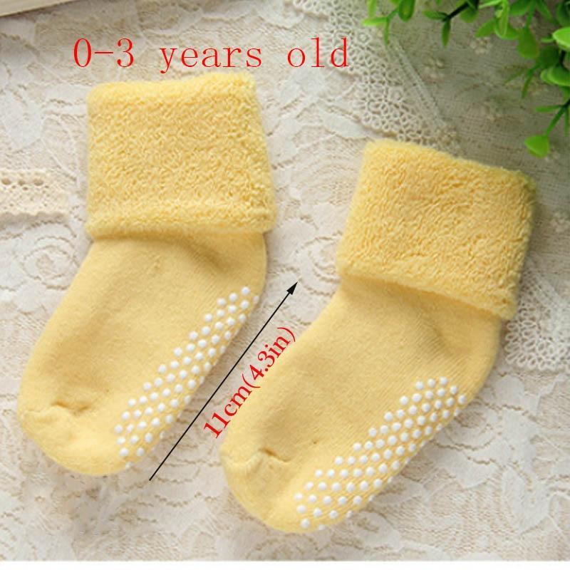 Cotton Newborn Baby Durable Anti Slip Floor Socks For Baby Boy And Baby Girl Perfect Baby Shower Gift