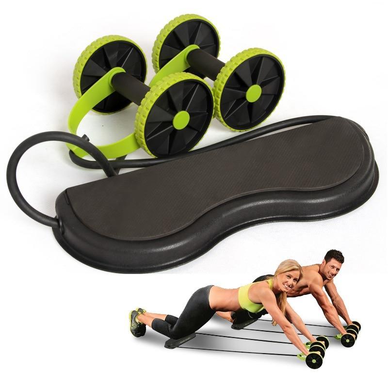 Sport Roller Wheel Abdominal Muscle Trainer Wheel Arm Waist Leg Exercise Multi-functional Exercise Gym Fitness Equipments Sport Product