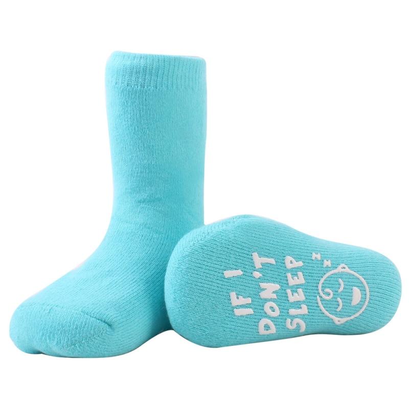 Cute Stylish Infant Baby Socks Combed Cotton Toddler Anti Slip Socks For Baby Boys And Girls