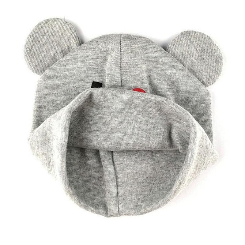 Cute Lightweight Ear Baby Hat Beanie Cap Soft For Newborn Boys And Girls Cotton Comfortable Colorful Hats