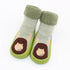 Baby Warm Stretchy  Booties Sock With Rubber Soles For Newborn Baby Girl And Boy Socks Slipper