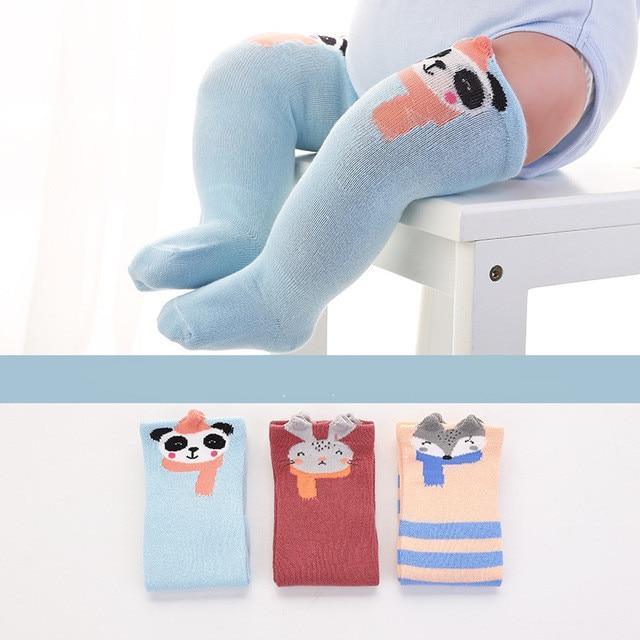 Unisex 3 Pairs Cotton Christmas Baby Socks For Children Boys And Girls Warm Soft Baby Sock