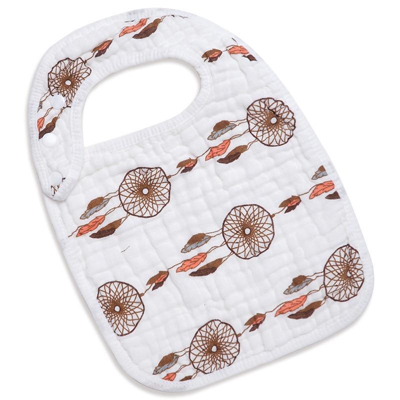 Cotton Baby Burp Cloth For Toddlers Feeding Durable Apron Multi-use Saliva Towel Scarf And Bandana Bibs