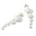 New Luxury Trendy Elegant Big Simulated Pearl Long Earrings With String Statement For Women