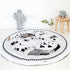 Baby Kids Play Mat Cotton Game Mat Room Floor Round Carpet Rug Children Tent Camp Mat Baby Yym Kids