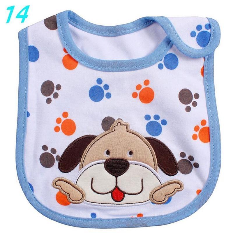 Cartoon Cotton Baby Bib Infant Saliva Towels Baby Waterproof Bibs Newborn Wear Babies Accessories