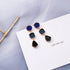 Style Blue Color Modern Fashion Elegant Geometric Dangle Earrings For Women New Luxury Cute Pendants women Jewelry