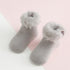 Winter Luxury Cozy Baby 3D Cartoon Embroidery Warm Thick Newborn Socks For Baby Girls and Boys In Elegant Comfortable Fashion Design