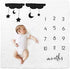 Cartoon Pattern  Baby Photo Props Background Blankets Play Mats Backdrop Cloth Calendar Photo Accessories Blanket For Baby