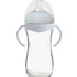 White Bottle Grip Handle For Natural Wide Mouth Baby Feeding Glass Bottles Babies Accessories