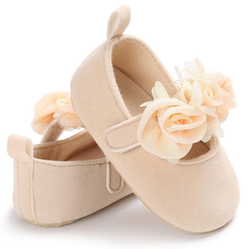 Infant Newborn Soft Sweet Baby Shoe Kids Wedding Party Dress Footwear Children Princess First Walker Baby Girl Shoes