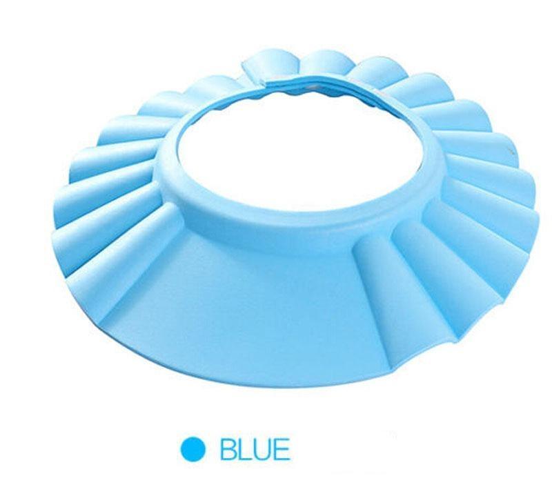 Brand New Baby Children Kids Safe Shampoo Bath Shower Cap Sheild Hat Wash Hair Shield elastic Cap For Kids In Modern Deign