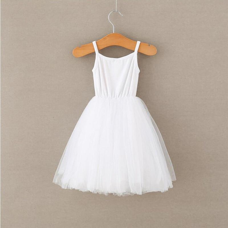 Ballet Luxury Modern Summer Baby Girl Outfit Christening Newborn Gown for Children Kids Dress