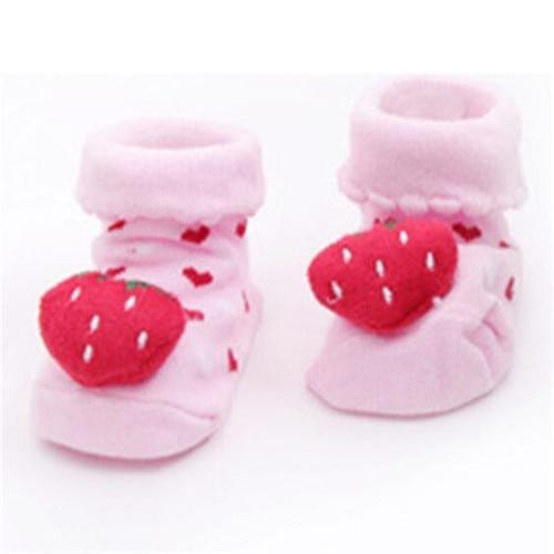 Colorful Newborn Cotton Cartoon Cute Anti Slip Sock Toddler Baby Comfortable Socks Shoes Elastic Soft Socks