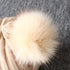 Baby Girls Winter Warm Knit Hat Furry Balls Pompom Solid Warm Cute Lovely Beanie Cap For Girls Baby In Modern Luxury Design