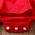 Modern Baby Girl Ruffle Red Lace Romper Party Cotton Dresses with a headband for Newborn And Girls 0-24Months