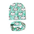 Modern Children Girls Cartoon Sheep Printing Cotton Hat and Scarf Animal Pattern Kids Caps Baby Beanie