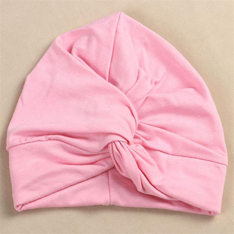 Indian Baby Turban Hat Cotton Baby Girls Kids Turban Headband Hair Head Bands Wrap Accessories for Children