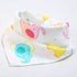 Baby Bibs Cute Cartoon Pattern bib  Burp Cloths Saliva Towel Cotton Infant Burp Cloths Bib For Kids