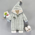 Newborn Infants Baby girls/boys Warm Hooded Jumpsuit Jacket Baby wear Clothing sets For Boys And Girls Winter Coat Jumpsuit in Several Sizes