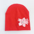 Modern Elegant Baby Girl Hat Cap With Bow and Dots Cotton Flower Beanie for Girls Butterfly Knot