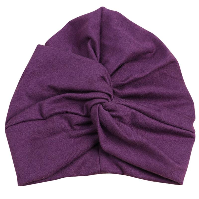 Baby Hat Cotton Soft Turban Knot Girl Summer Hat Bohemian style Kids Newborn Cap for Baby Girls