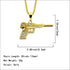 Modern Fashion Pendant Luxury Necklaces For Women And Men Cool Hip Hop Jewelry Steampunk Bling Rhinestone Elegant Gold Long Chain Necklace