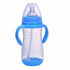 Baby Safe Plastic BPA Free Anti-colic Baby Milk Water Juice Bottle with Straw for Infant Feeding For Kids