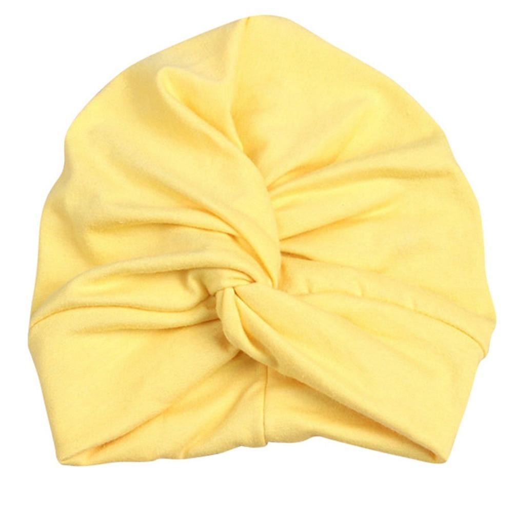 Baby Hat Cotton Soft Turban Knot Girl Summer Hat Bohemian style Kids Newborn Cap for Baby Girls