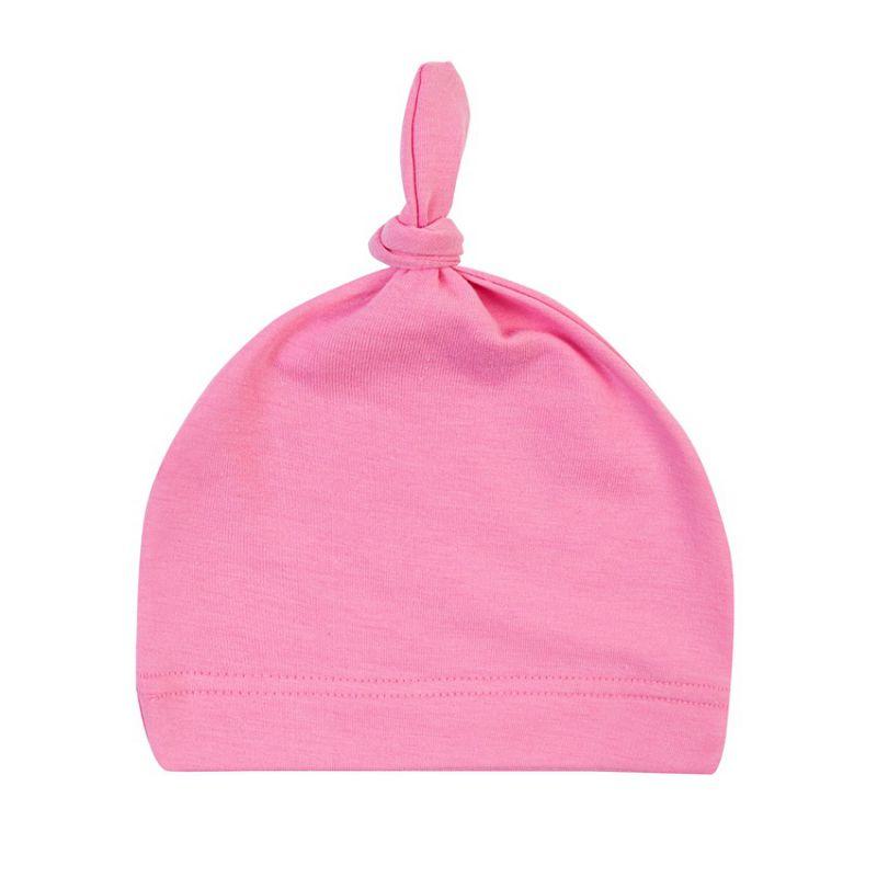 Modern Newborn Baby Cotton Knot Beanies Toddler Girls Sleep Caps For Girls and Boys Baby Cap Accessories