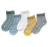 5 Pairs Cute Summer Breathable Mesh Cotton Infant Baby Socks For Newborn Boys And Girls