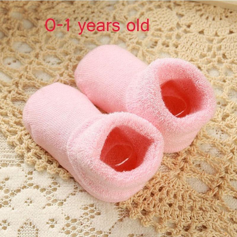 Cute Newborn Baby Cartoon Anti Slip Floor Socks For Baby Girl And Boy Casual Design Soft Warm Socks For Kids