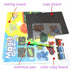 Educational Toy Drawing Board Tablet Graffiti 1pc A4 A3 Led Luminous Magic Raw With Light-fun