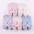 Newborn Baby Hat Baby Girls Bowknot Cap Warm Breathable Infant Cap With Big Bow In Modern Design For Baby Kids